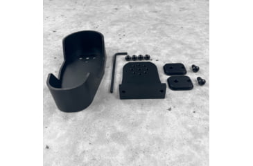 Image of Grey Man Tactical RMP Buttstock Cup Kit w/ XL Cup, Black, 000067