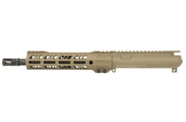 Image of Grid Defense Complete Upper Receiver, .300 Blackout, 10.5 inch, Pistol Length, 4150 Steel Light HBAR Barrel, 1-8 Twist, 10.5 inch Hand Guard, A2 Flash Hider, Flat Dark Earth, GD105E9GFR300FDE