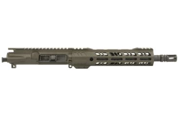 Image of Grid Defense Complete Upper Receiver, .300 Blackout, 10.5 inch, Pistol Length, 4150 Steel Light HBAR Barrel, 1-8 Twist, 10.5 inch Hand Guard, A2 Flash Hider, OD Green, GD105E9GFR300OD