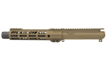 Image of Grid Defense Complete Upper Receiver, .300 Blackout, 7.5 inch, Pistol Length, 4150 Light HBAR Barrel, 1-8 Twist, 9 inch Octagon M-LOK Hand Guard, Dimpled Flash Can, Burnt Bronze, GD75GDR9FCAN300BB