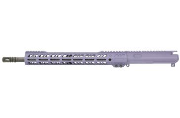 Image of Grid Defense Complete Upper Receiver, 7.62x39, 16 inch, Carbine Length, 4150 Light HBAR Barrel, 1-10 Twist, 14 inch M-LOK Free Float Hand Guard, A2 Flash Hider, Tactical Grape, GD16E14GFR762GRP