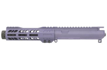Image of Grid Defense Complete Upper Receiver, 9mm 9x19 Para, 5.5 inch, 4150 Light HBAR Barrel, 1-10 Twist, 7 inch Octagon M-LOK Rail, Dimpled Flash Can, Tactical Grape, GD55GDR9FCAN9MMGRP
