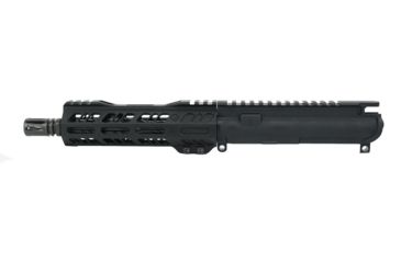Image of Grid Defense Complete Upper Receiver, 9mm 9x19 Para, 7.5 inch, 4150 Light HBAR Barrel, 1-10 Twist, 7 inch Octagon M-LOK Rail, A2 Flash Hider, Black, GD75E7GDR9MMBLK