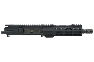 Image of Grid Defense Complete Upper Receiver, 9mm 9x19 Para, 7.5 inch, 4150 Light HBAR Barrel, 1-10 Twist, 7 inch Octagon M-LOK Rail, A2 Flash Hider, Black, GD75E7GDR9MMBLK