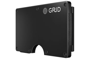 Image of Grid Wallet Gunmetal Aluminum Wallet