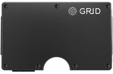 Image of Grid Wallet Gunmetal Aluminum Wallet