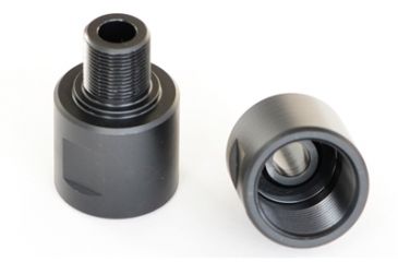 Image of Griffin Armament 24mm to 1/2x28 adapter, Black GA141A5824