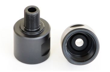 Image of Griffin Armament 24mm to 1/2x28 adapter, Black GA141A5824