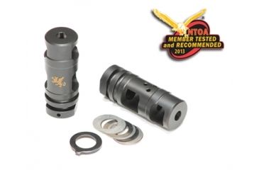 Image of Griffin Armament M4SD 2 Port Muzzle Brake, Black XHP556MB
