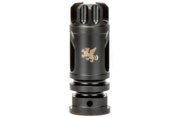 Image of Griffin Armament M4SD Flash Comp, .22 Caliber, 1/2x28, Black, XHP556FC