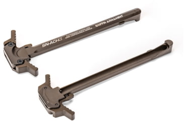 Image of Griffin Armament SN-ACH 15 Gen 2 Charging Handle, Terra Brown, SNACH15R3-FDE