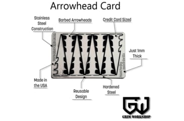 Image of Grim Workshop Arrowhead Survival Card