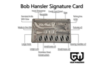 Image of Grim Workshop Bob Hansler Survival Card
