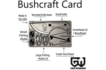 Image of Grim Workshop Bushcraft Card