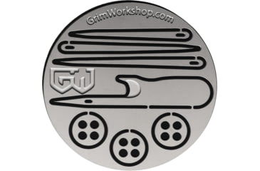 Image of Grim Workshop Roundabout Sewing/Repair Kit, Stainless Construction, GWRNDSEW
