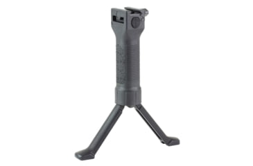 Image of Grip Pod GPS V2 Picatinny Rail Vertical Front Grip with Bipod, Standard, Black, GPS-V2-AL
