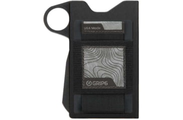 Image of Grip6 Aluminum Loop Wallet Builder w/Black Wingman, Black, WLT-NEW-NJA-LP-RBLK