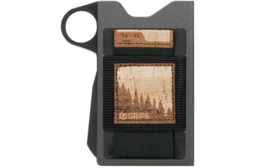 Image of Grip6 Aluminum Loop Wallet Builder w/Cork Wingman, Grey, WLT-NEW-GML-LP-RCRK