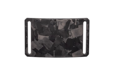 Image of Grip6 Standard Non-Woven Carbon Fiber Buckle w/Black Strap, Black/Black, 40, SB-FORGED-CBF-ES-RVN-1.5-40
