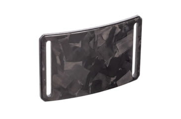 Image of Grip6 Standard Non-Woven Carbon Fiber Buckle w/Black Strap, Black/Black, 40, SB-FORGED-CBF-ES-RVN-1.5-40