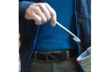 Image of Grip6 Standard Slope Grey Buckle w/Black Strap, OS, SB-SLOPE-GML-MS-JET-1.5-OS