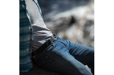 Image of Grip6 Standard Slope Grey Buckle w/Black Strap, OS, SB-SLOPE-GML-MS-JET-1.5-OS