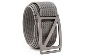 Image of Grip6 Standard Slope Grey Buckle w/Silver Strap, 32, SB-SLOPE-GML-MS-TTM-1.5-32