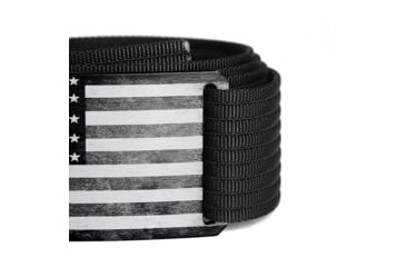 Image of Grip6 Standard USA Black Flag Buckle w/Black Strap, 40, SB-USA-NJA-MS-JET-1.5-40