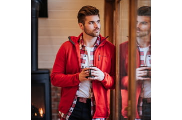 Image of Grip6 Standard USA Red Flag Buckle w/Black Strap, 44, SB-USA-EMB-MS-JET-1.5-44