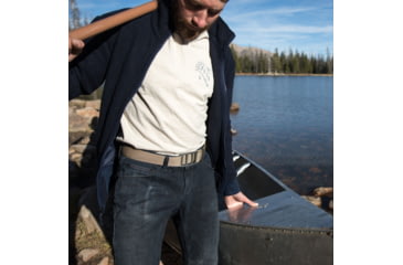 Image of Grip6 Standard Vert Grey Buckle w/Brown Strap, OS, SB-VERT-GML-MS-CUB-1.5-OS