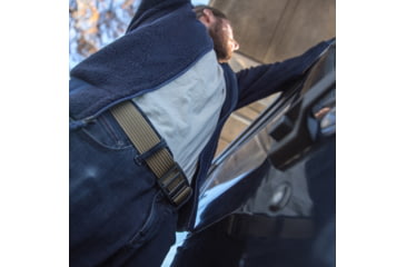 Image of Grip6 Standard Vert Grey Buckle w/Brown Strap, OS, SB-VERT-GML-MS-CUB-1.5-OS