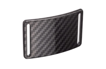 Image of Grip6 Standard Woven Carbon Fiber Buckle w/Black Strap, Black/Black, 38, SB-DARKMATTER-ES-RVN-1.5-38