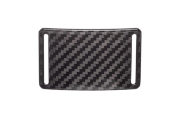 Image of Grip6 Standard Woven Carbon Fiber Buckle w/Black Strap, Black/Black, 38, SB-DARKMATTER-ES-RVN-1.5-38