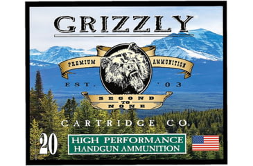 Image of Grizzly Ammo GC38SP9 38Special 148gr Full Metal Jacket Flat Point 20 Per Box/1