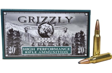 Image of Grizzly Cartridge 308 Winchester 180 Grain Soft Point Pistol Ammo, 20 Rounds, GC308W14