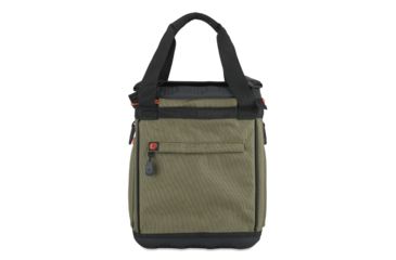 Image of Grizzly Coolers Drifter 12plus Eva Molded Cooler, Olive Drab Green/Orange, 408016