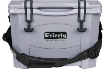 Image of Grizzly Coolers Grizzly G15 Gunmetal Gray 15 Quart Cooler