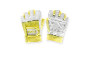 Image of Grizzly Fitness Womens Paw Gloves, Yellow, Medium 4007164