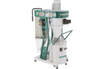 Image of Grizzly Industrial 1-1/2 HP Portable Cyclone Dust Collector G0860