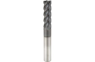 Image of Grizzly Industrial 1/2in. x 4in. Super Carbide 4-Flute End Mill H7631