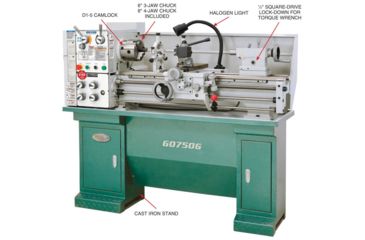 Image of Grizzly Industrial 12in. x 36in. Gunsmithing Lathe G0750G