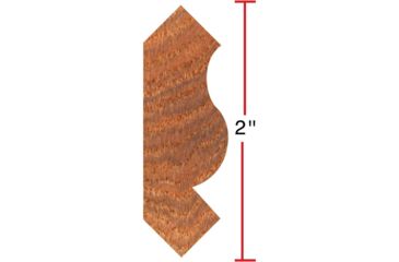 Image of Grizzly Industrial 2-1/2in. Crown Moulding - 1in. Bore C2210