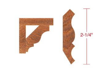 Image of Grizzly Industrial 2-1/2in. Crown Moulding C2206