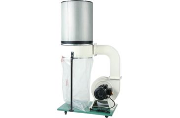 Image of Grizzly Industrial 2HP Canister Dust Collector with Aluminum Impeller - Polar Bear Series G0548ZP