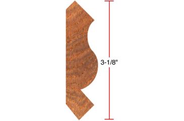 Image of Grizzly Industrial 3-1/2in. Crown Moulding - 1in. Bore C2208