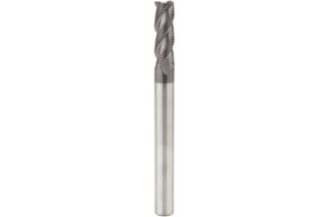 Image of Grizzly Industrial 3/8in. x 4in. Super Carbide 3-Flute Roughing End Mill H7638