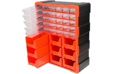 Image of Grizzly Industrial 30 Drawer Storage Bin with Storage Tray T26796