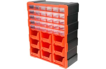 Image of Grizzly Industrial 30 Drawer Storage Bin with Storage Tray T26796