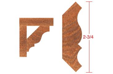 Image of Grizzly Industrial 3in. Crown Moulding C2205