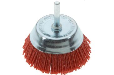 Image of Grizzly Industrial 3in. Nylon Abrasive Cup Brush with Shaft, T27767